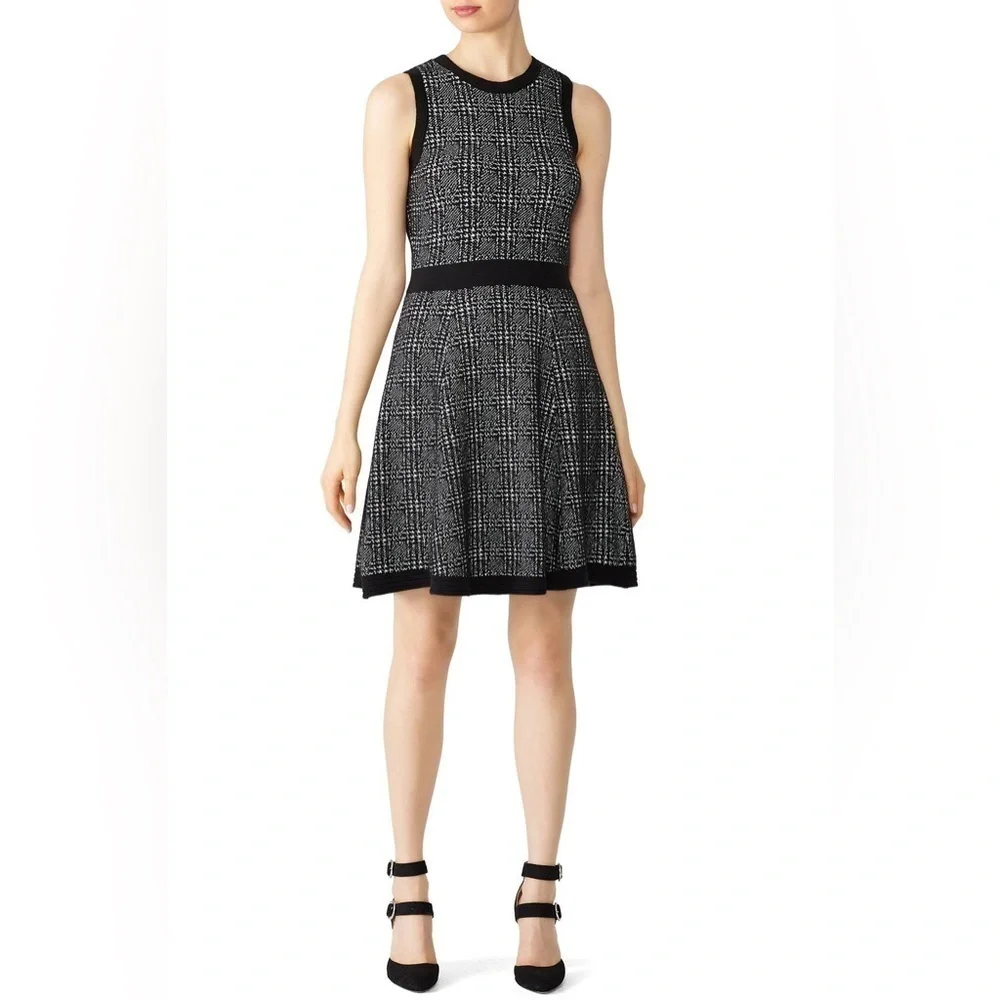 KATE SPADE Mod Plaid Sweater Dress